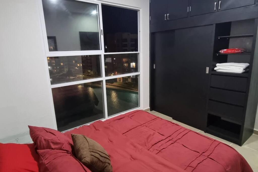 Departamento Con Laguna Artificial Cancún Exteriör bild