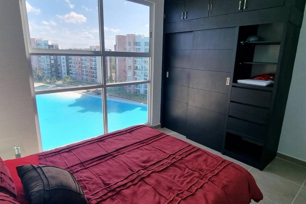 Departamento Con Laguna Artificial Cancún Exteriör bild